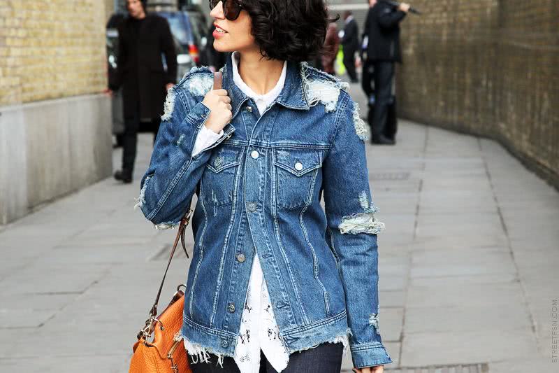 jaqueta jeans feminina curta customizada