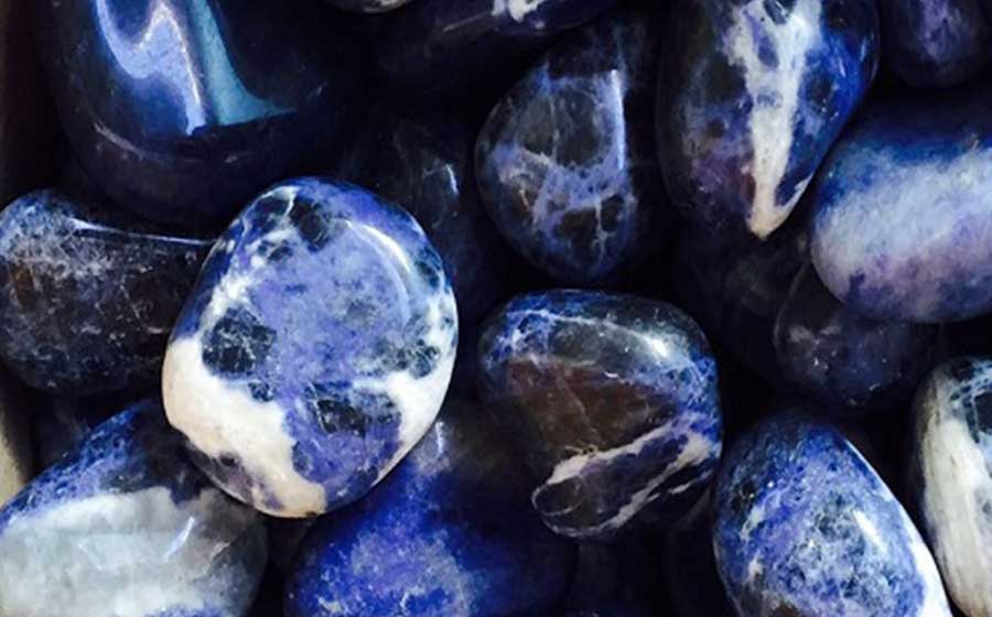 Pedra do signo de Sagitário Várias sodalitas