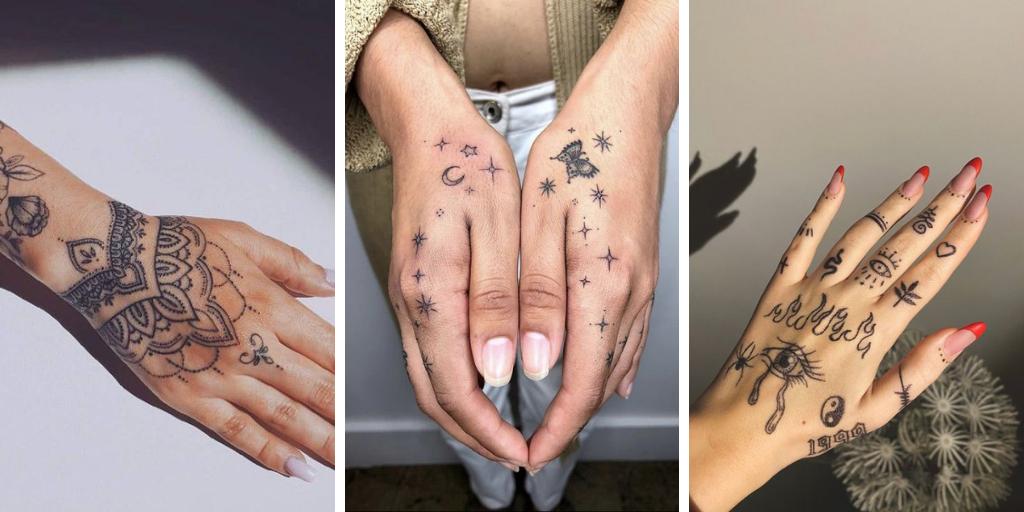 Tatuagem na mão - 90 ideiaspara quem quer uma tattoo nada óbvia