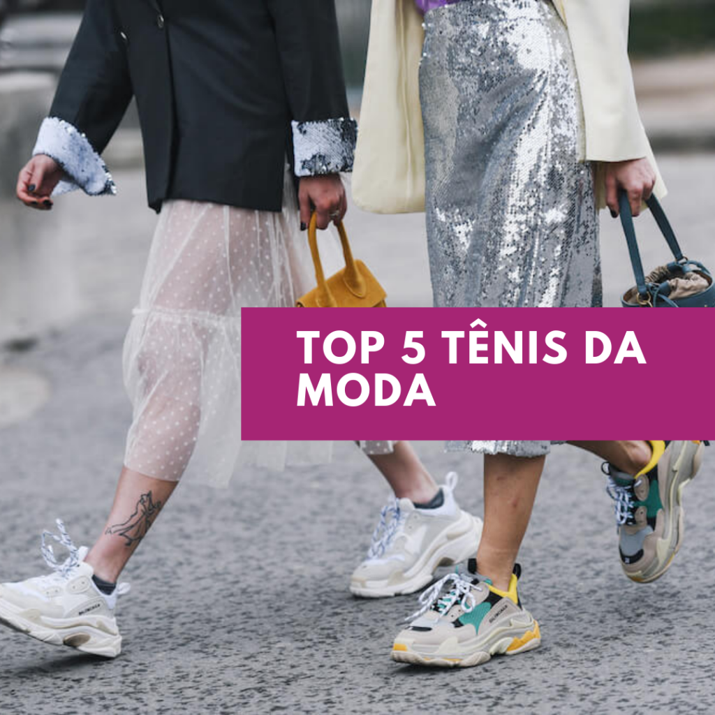 top 5 tênis da moda