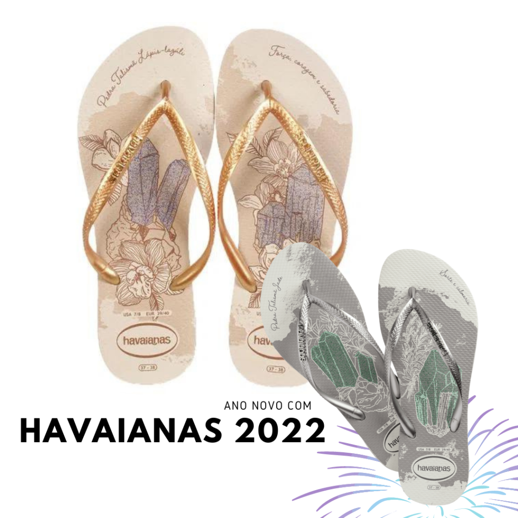 modelos de havaianas especial de ano novo