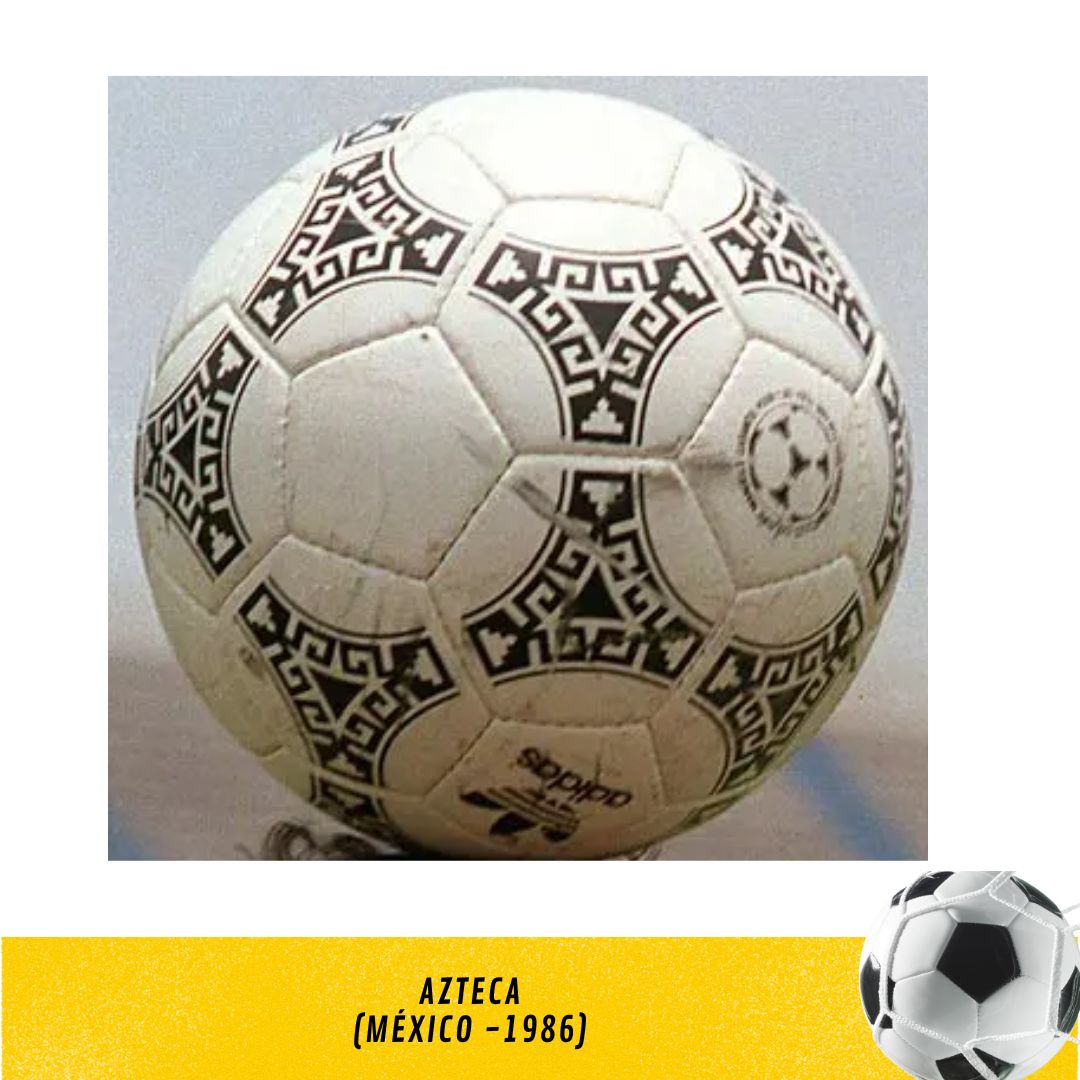 Azteca, bola usada na copa do(México -1986