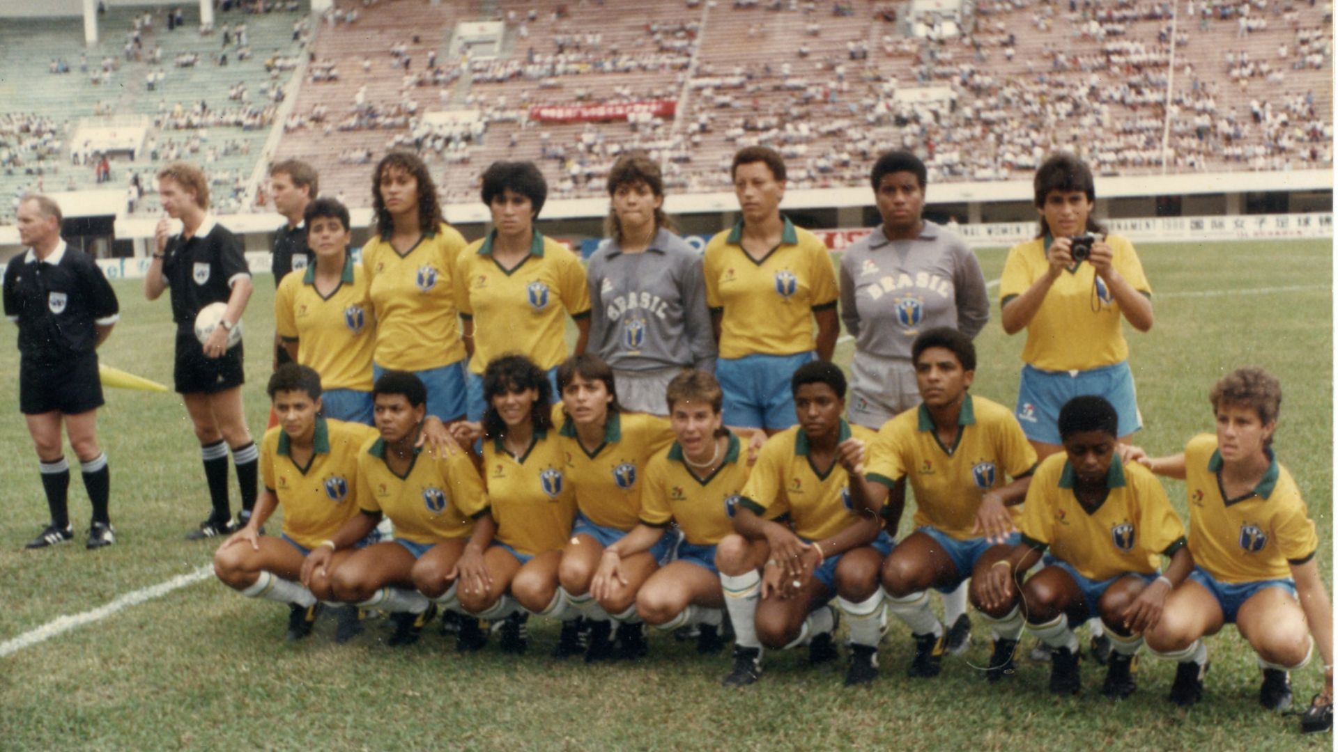 Foto da seleção brasileira feminina de 1988, Historia do Futebol Feminino