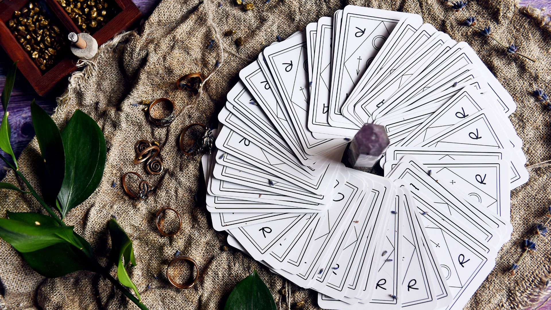 Cartas para jogo de mandala astrológica