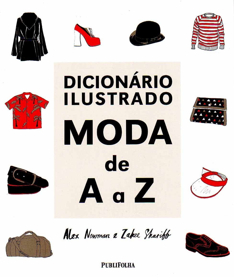 Livro dicionário ilustrado moda de A a Z