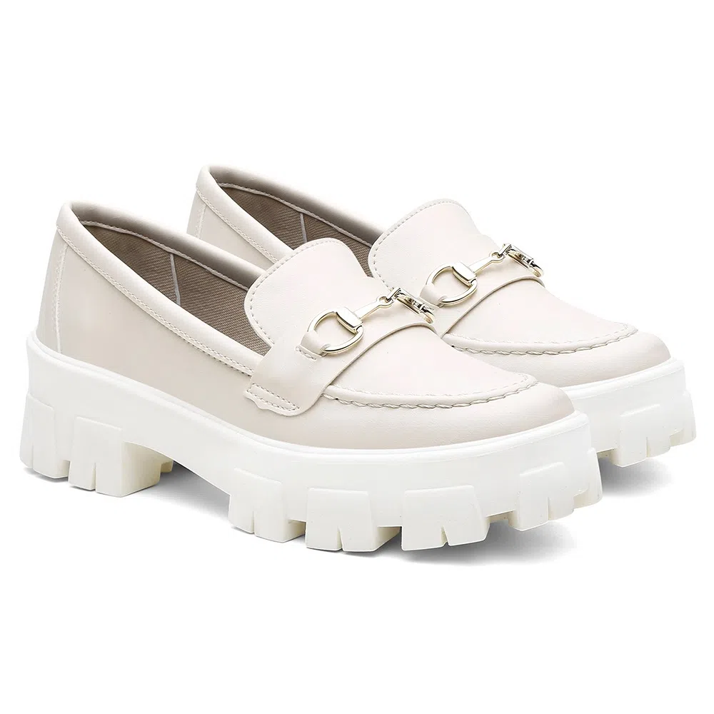 Sapato oxford branco