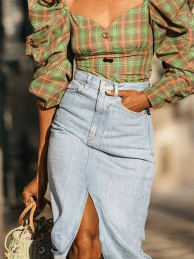 Look Com Saia Jeans – Confira as Melhores Dicas
