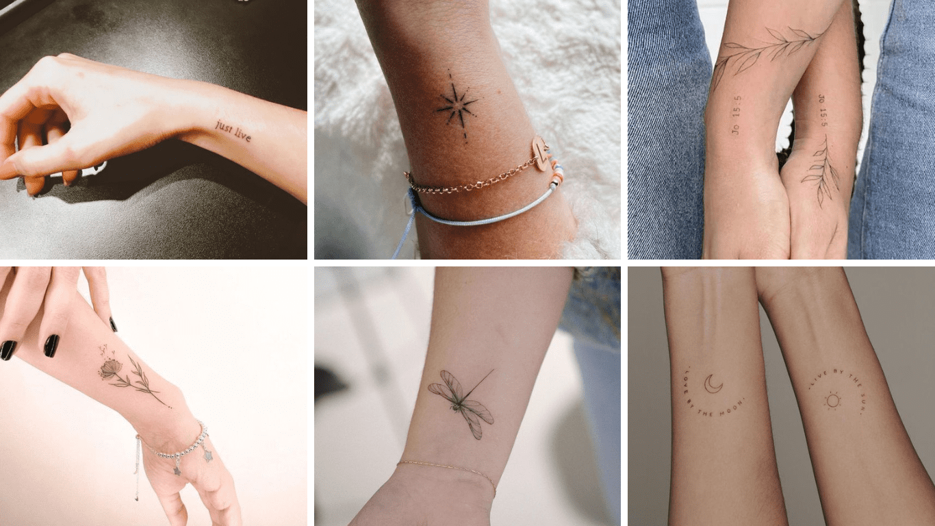 Tatuagem feminina delicada em 2023  Tatuagem na mão, Tatuagens femininas  delicadas, Tatuagem