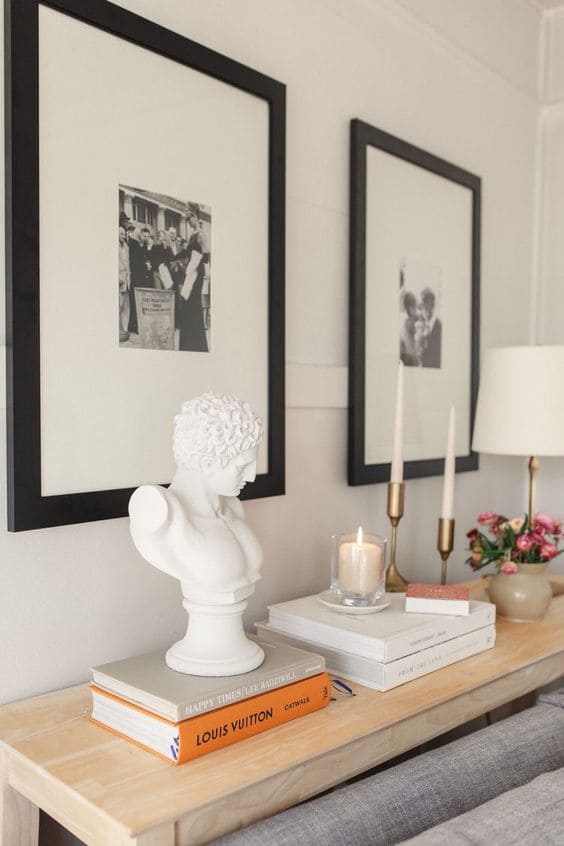 Livros na decoração