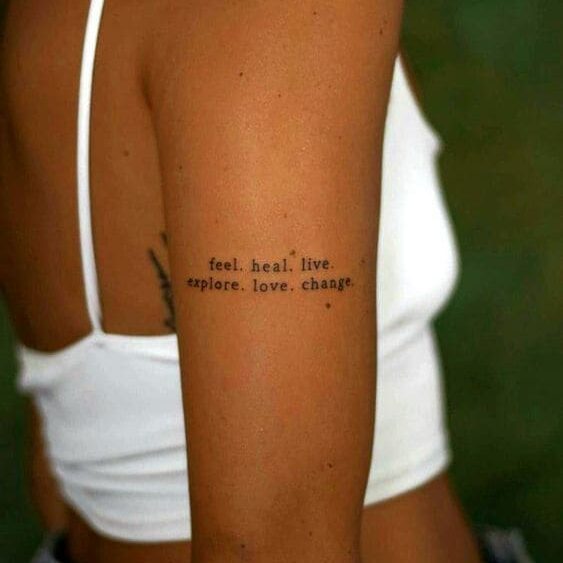 Frases femininas para tatuagem