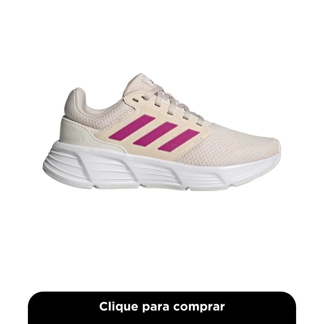Tênis Adidas Galaxy 6 Feminino - Rosa