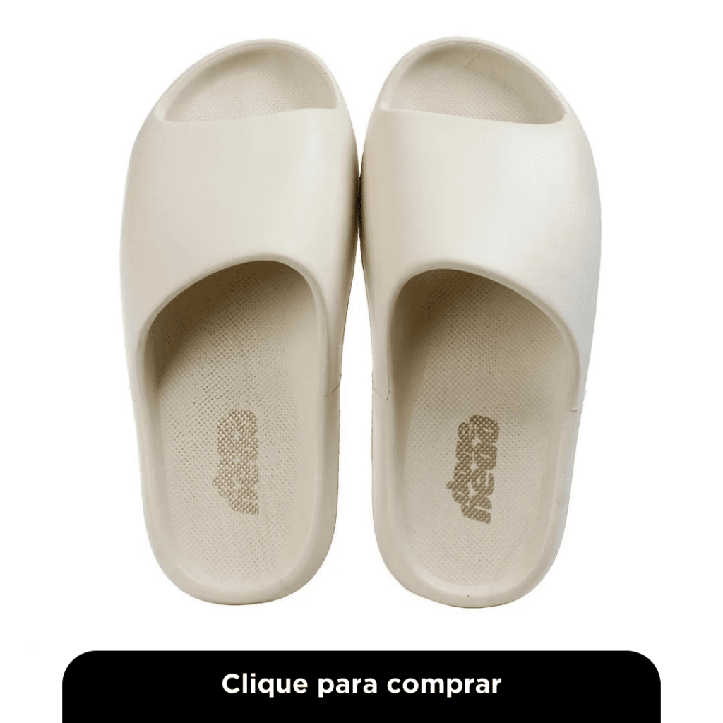 Chinelo Nuvem Done Head Synthetic Bege - Masculino