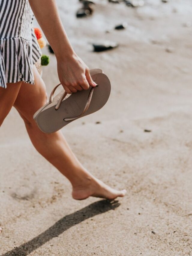 Quer novas opções de chinelos para usar na praia? Confira!