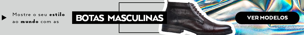 Banner da loja de calçados Oscar exibindo botas masculinas ideais para looks com jaquetas jeans masculinas