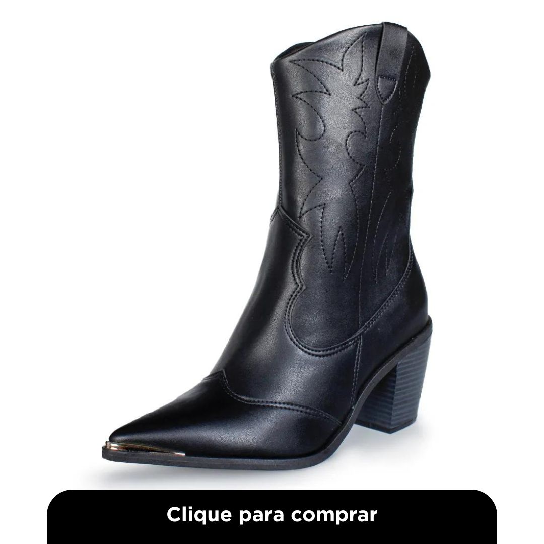 Bota Western Vizzano Napa Berlim Style Feminino