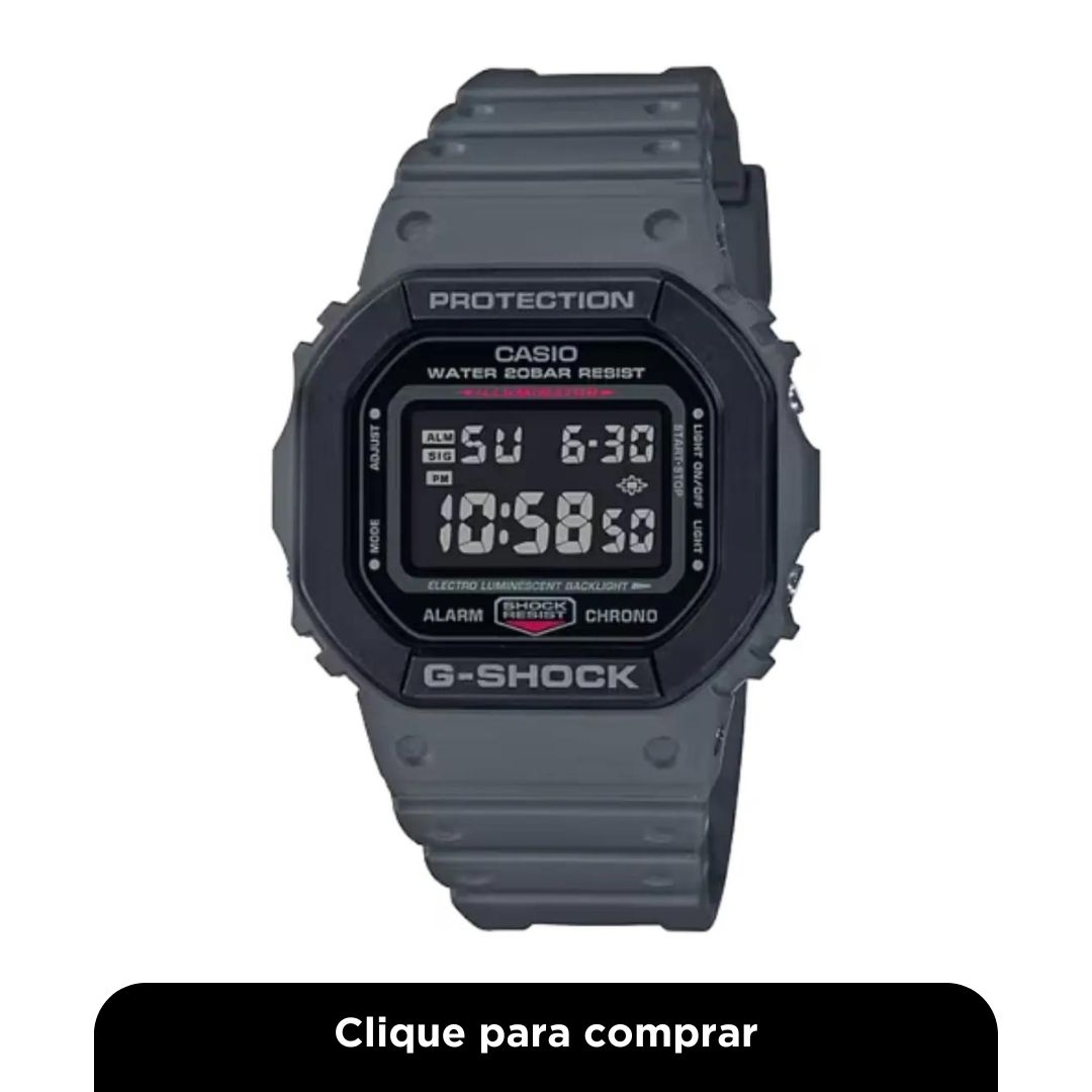Relógio G-Shock Digital Preto Serie 5600
