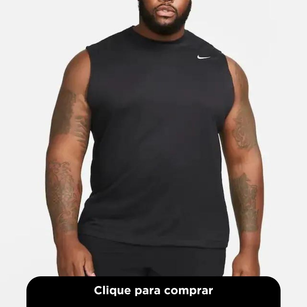 Regata Nike Dri-FIT Legend Preto Masculina