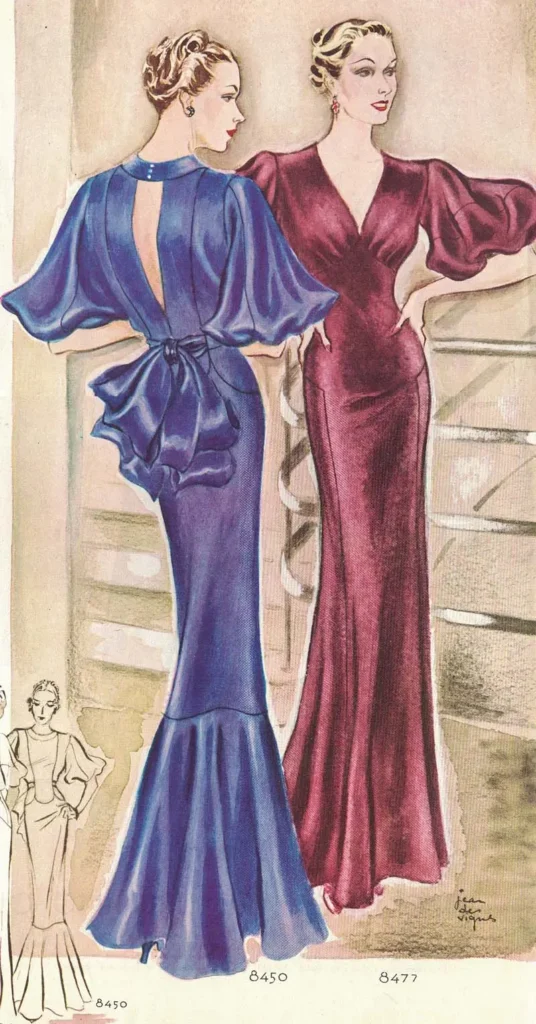 Evening Dresses, McCall's Magazine (1935).