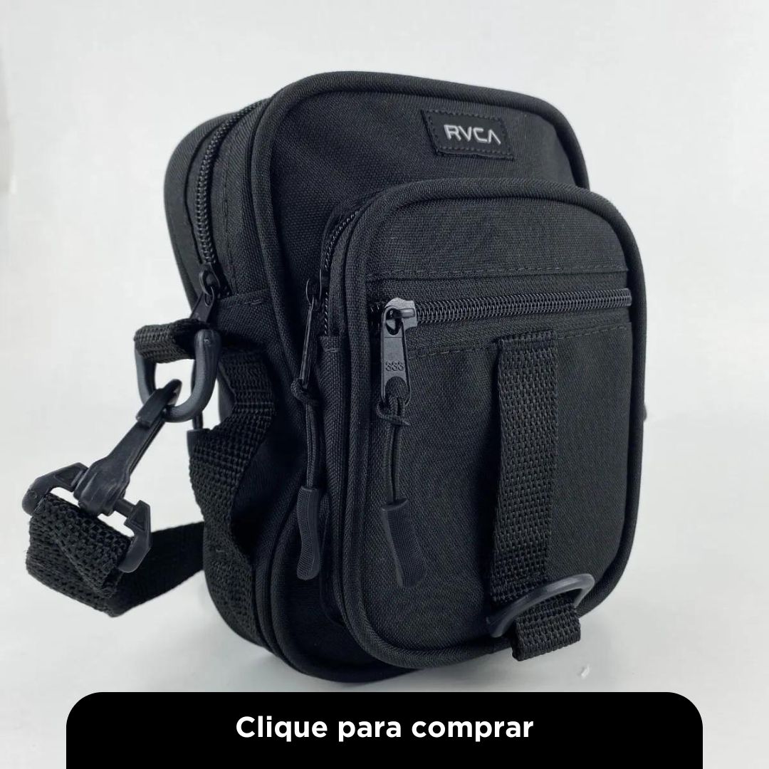 Shoulder Bag RVCA Utility Pouch Preto