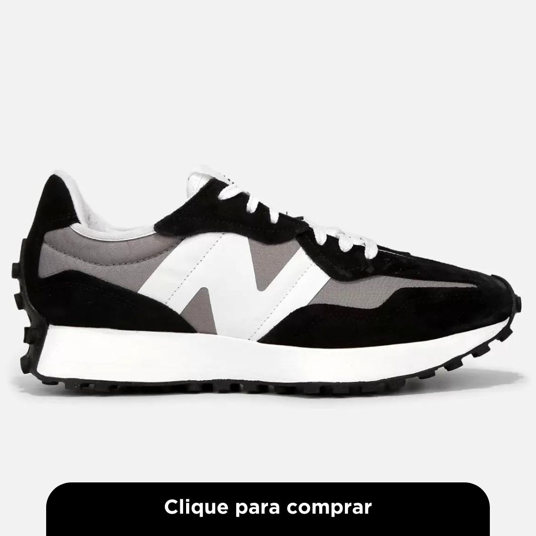 Tênis New Balance 327 V1 - Preto e Cinza
