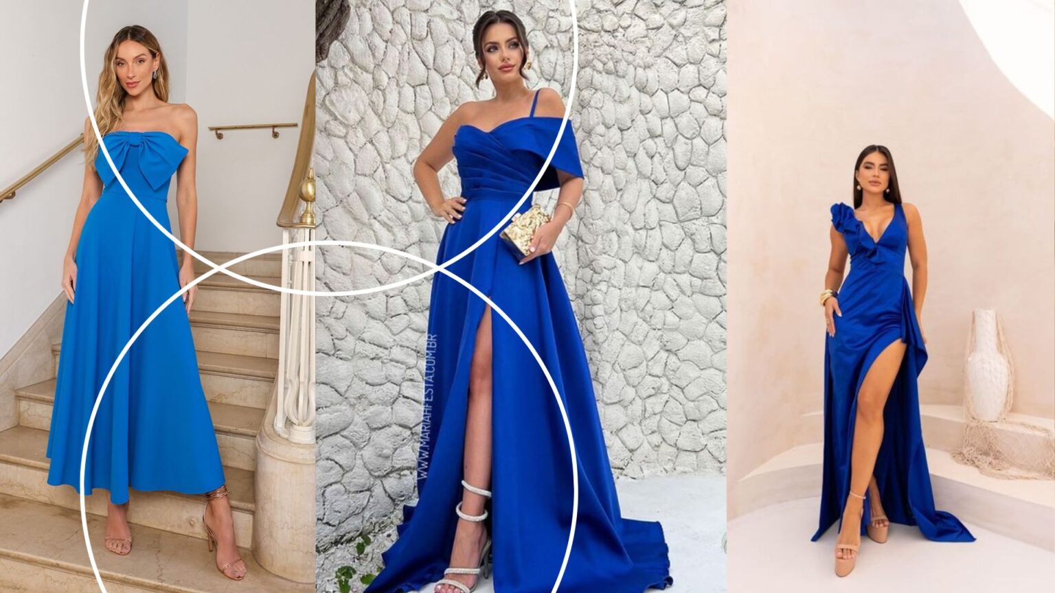 Que cor de sapato combina com vestido azul | Blog Oscar